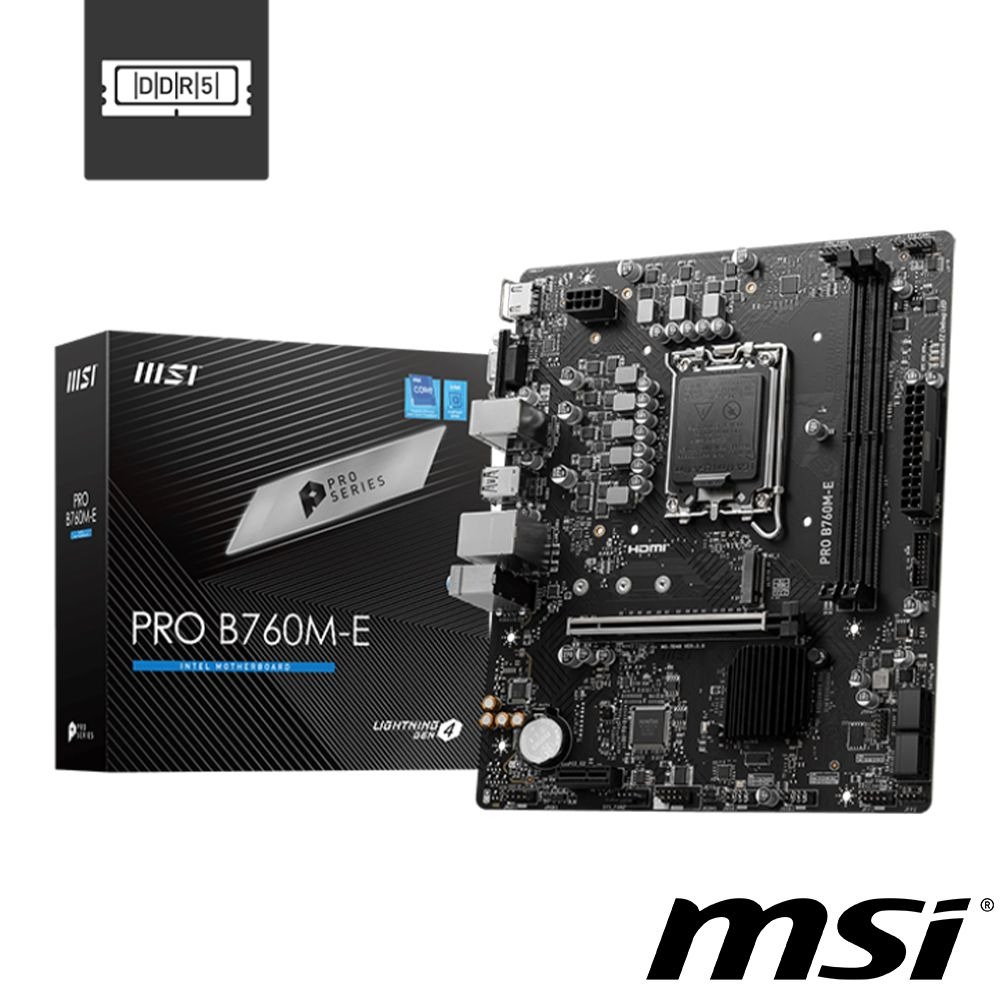 微星 PRO B760M-E