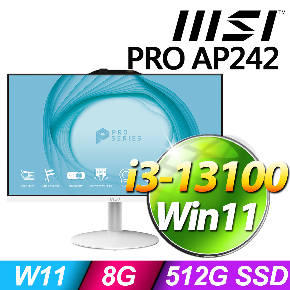 微星 PRO AP242 13M【464TW】
