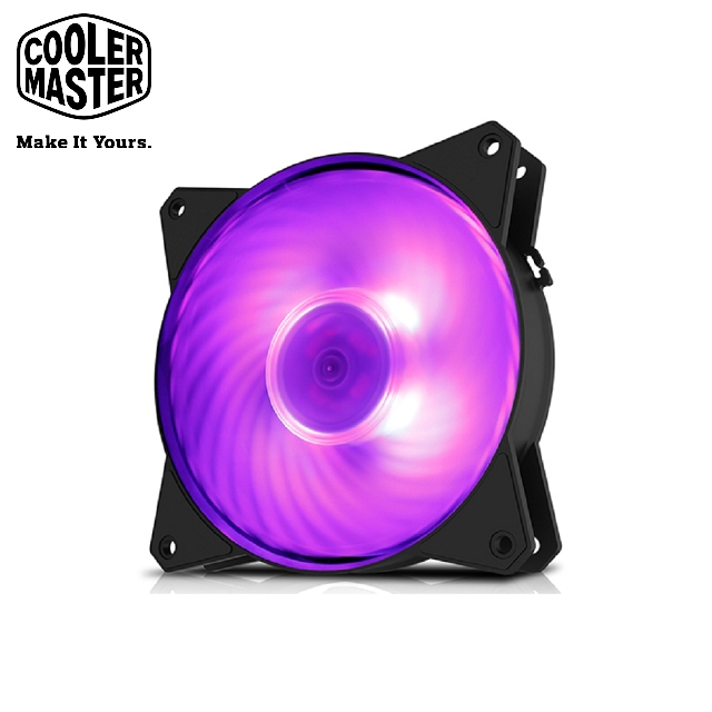 酷碼 MasterFan MF121R RGB 12cm風扇/9葉/小3Pin