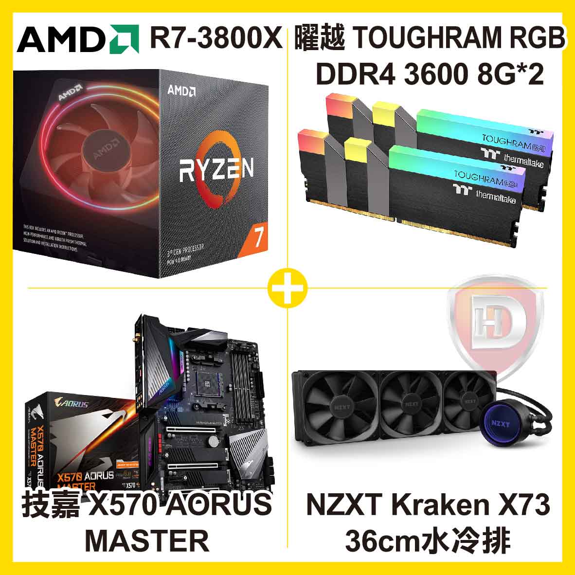 R7-3800XX73 36cmX570 AORUS MASTER