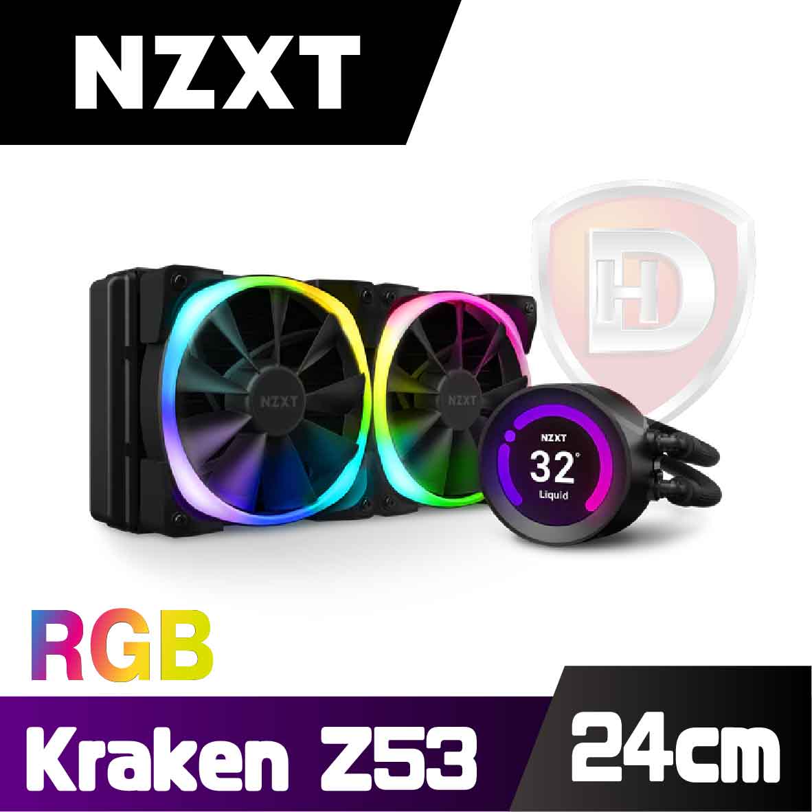 NZXT Kraken Z53 RGB 黑