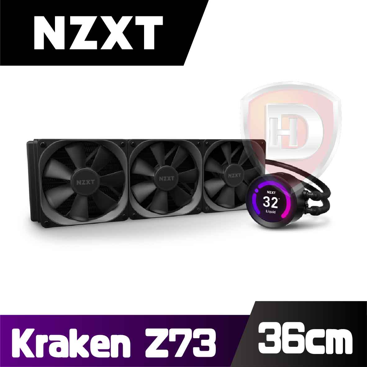 NZXT Kraken Z73 36cm水冷排