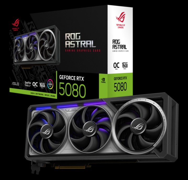 華碩 ROG-ASTRAL-RTX5080-O16G-GAMING