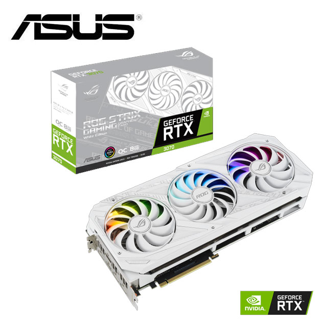ROG-STRIX-RTX3070-O8G-WHITE+X570-F GAMIN