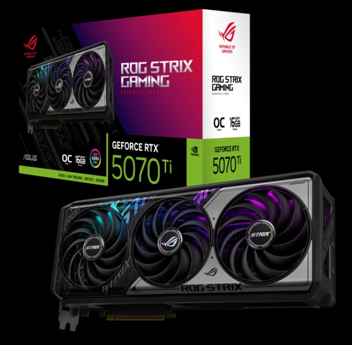 華碩 ROG-STRIX-RTX5070TI-O16G-GAMING(2625M