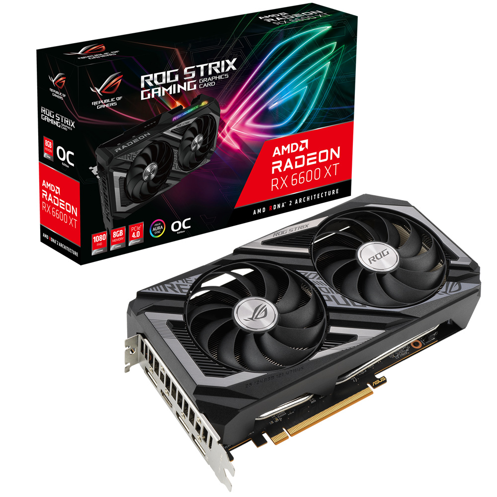 【限搭機】華碩 ROG-STRIX-RX6600XT-O8G-GAMING