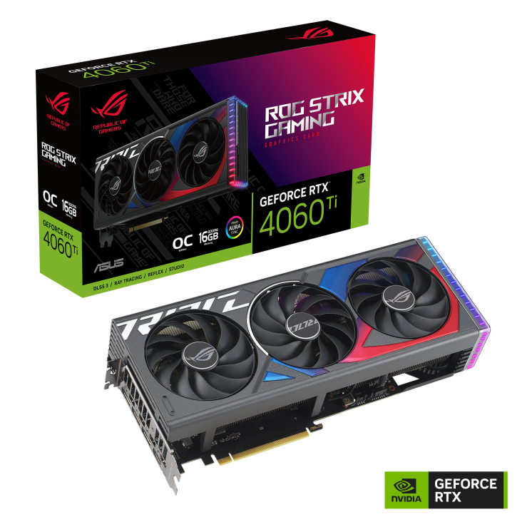 華碩 ROG-STRIX-RTX4060TI-O16G-GAMING