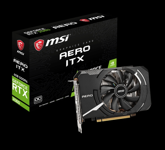 微星 RTX 2060 AERO ITX 6G OC