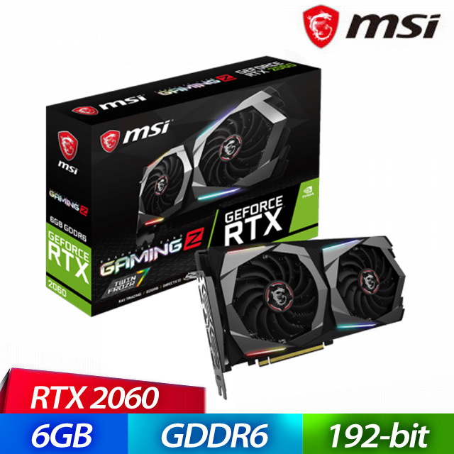 微星 RTX 2060 GAMING Z 6G