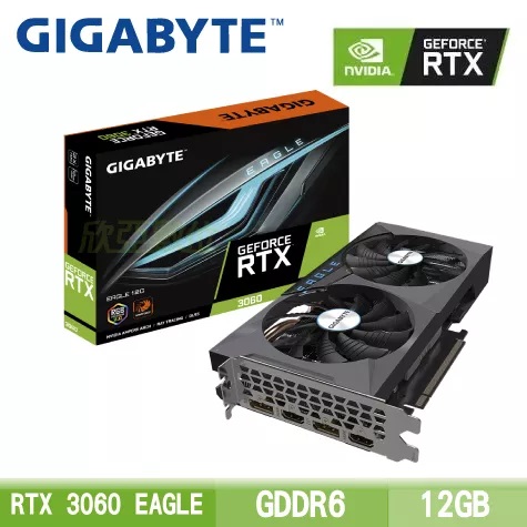 【限搭機】技嘉 RTX3060 EAGLE 12G