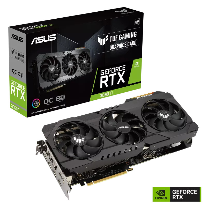 華碩 TUF-RTX3060TI-O8GD6X-GAMING