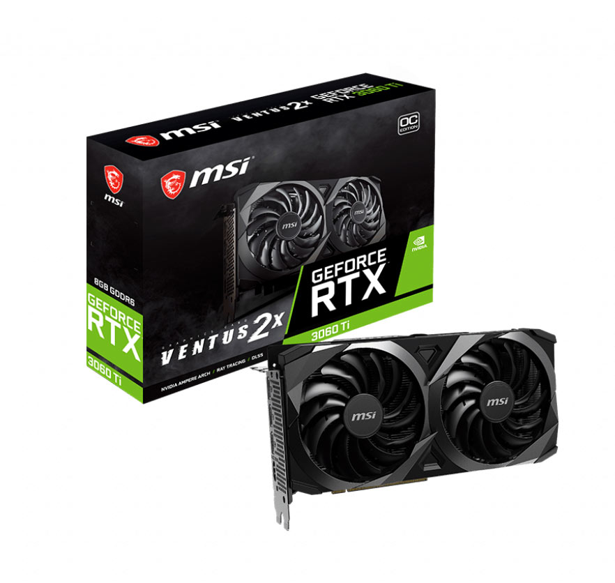 MSI RTX3060Ti VENTUS 2X OC