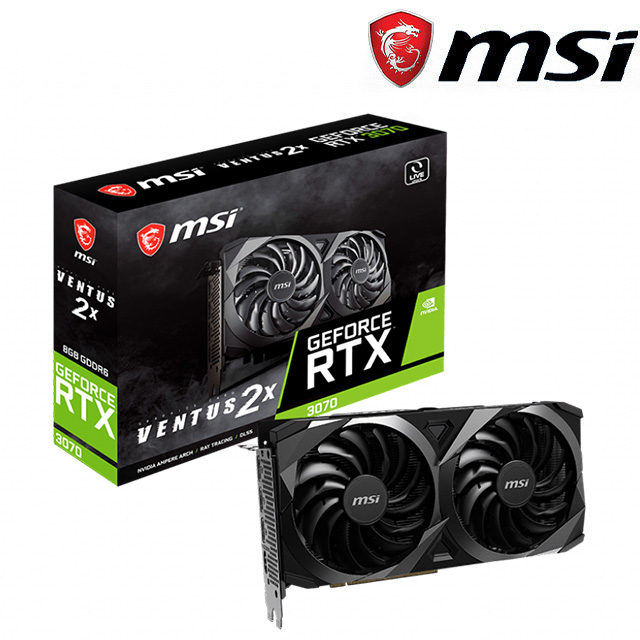 微星 RTX3070 VENTUS 2X