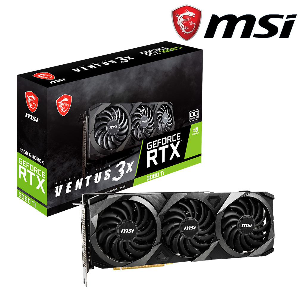 【限時特價】微星 RTX3080TI VENTUS 3X 12G