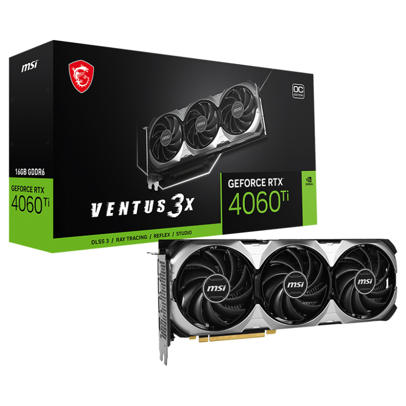 微星 RTX4060Ti VENTUS 3X 16G OC