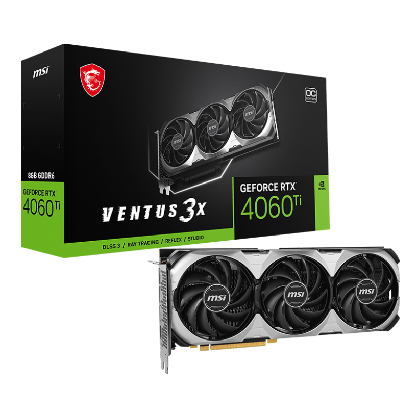 微星 RTX4060Ti VENTUS 3X 8G OC
