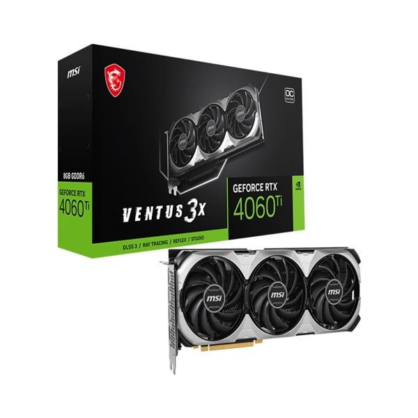微星 RTX 4060Ti VENTUS 3X E 8G OC