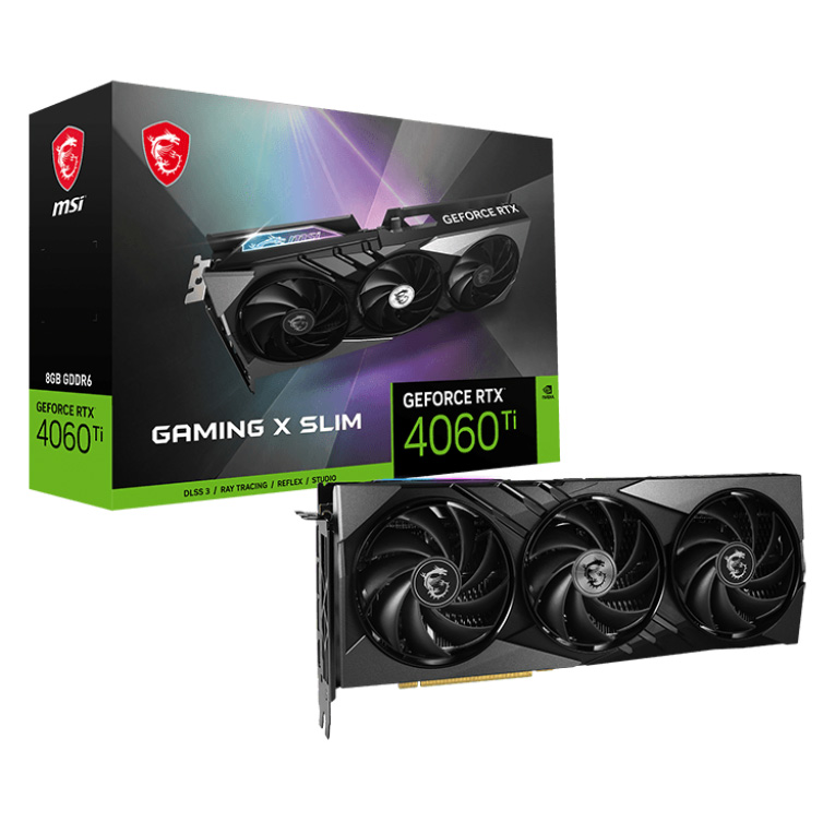 微星 RTX4060Ti GAMING X SLIM 8G