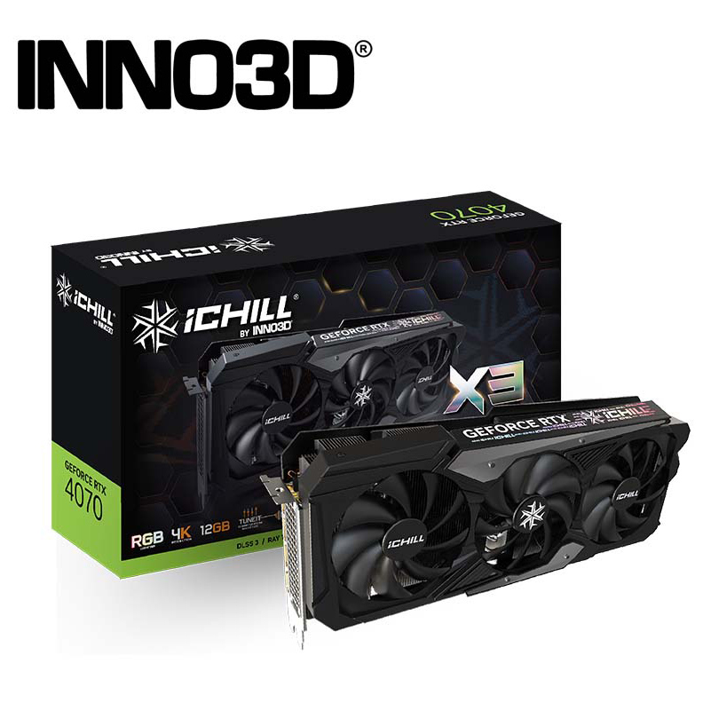 INNO3D RTX4070 ICHILL X3