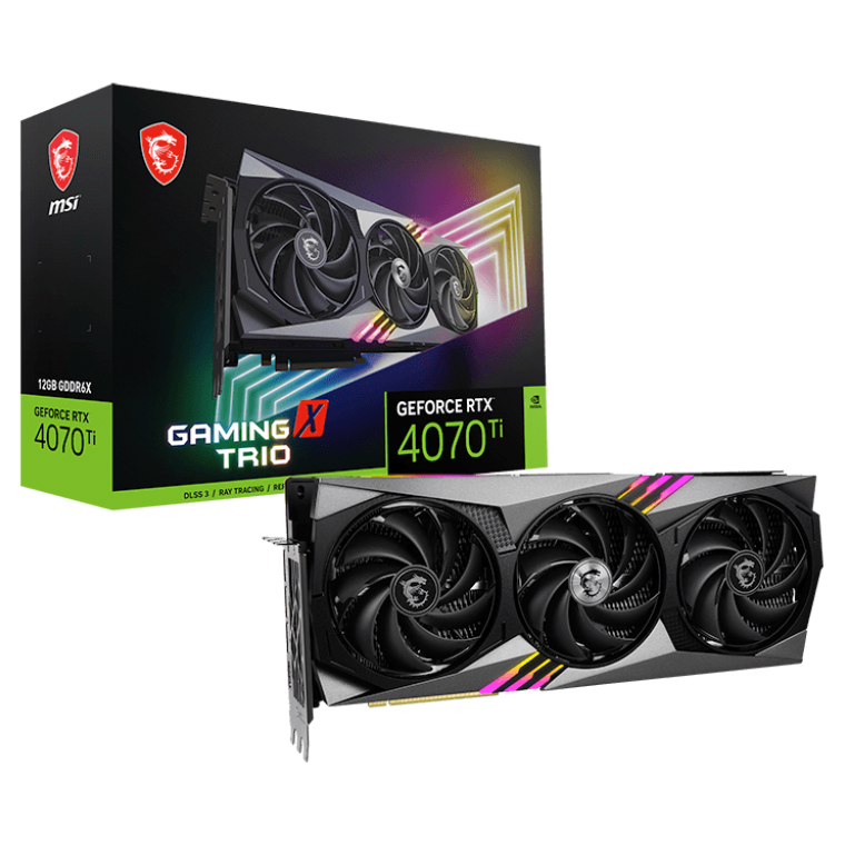 微星 RTX4070TI GAMING X TRIO 12G