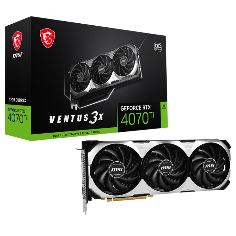 微星 RTX4070TI VENTUS 3X 12G OC