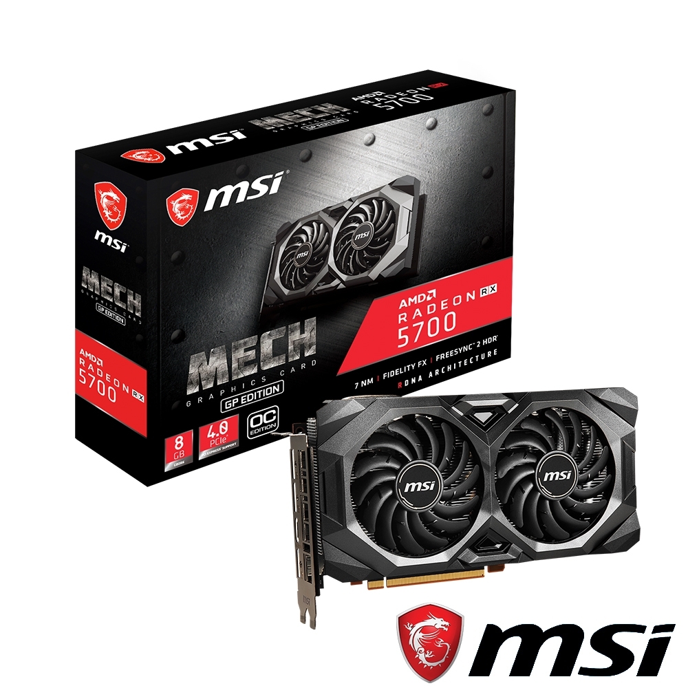 微星 Radeon RX5700 MECH GP OC