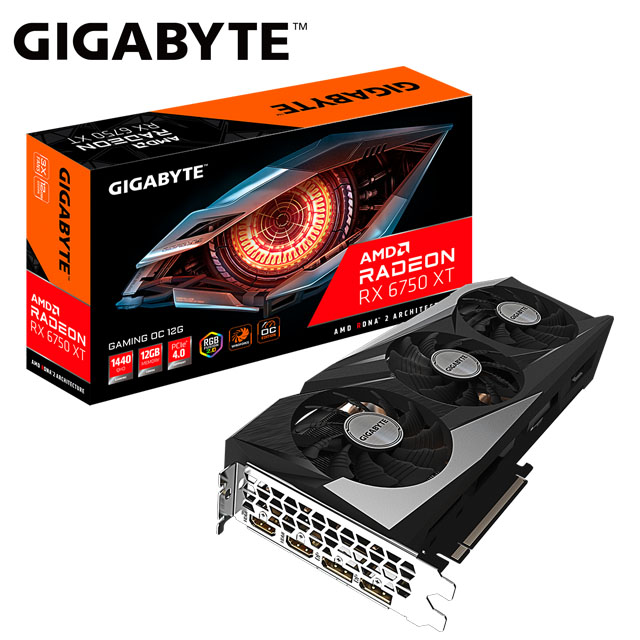 技嘉 RX6750XT GAMING OC 12G