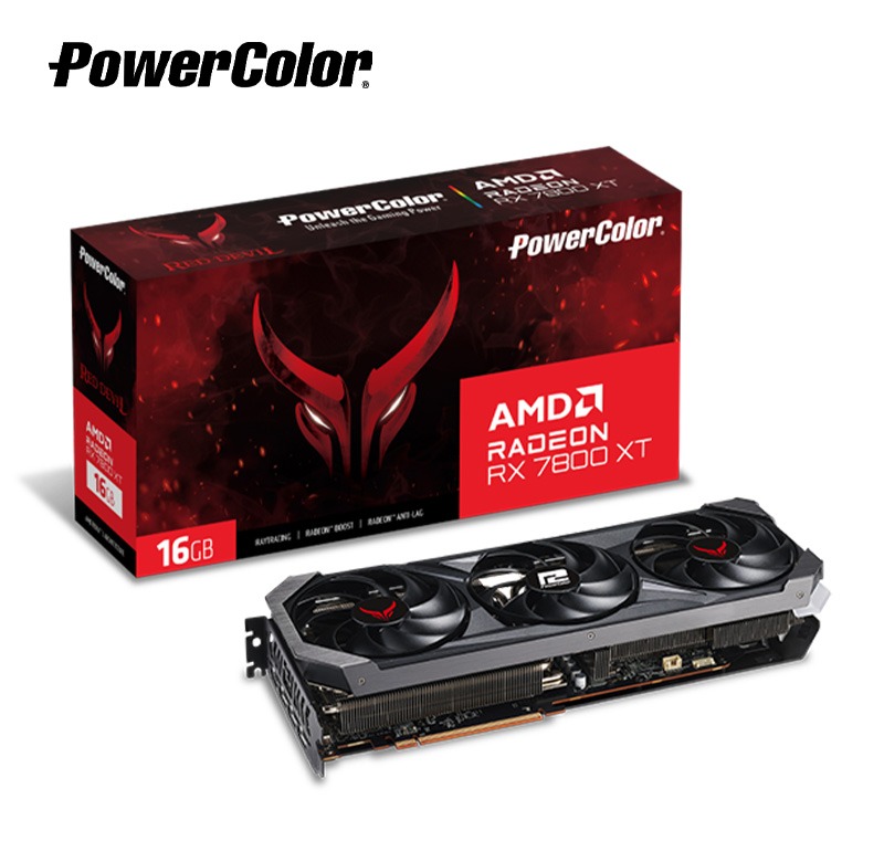 撼訊 RX7800XT 16G-E/OC 紅魔