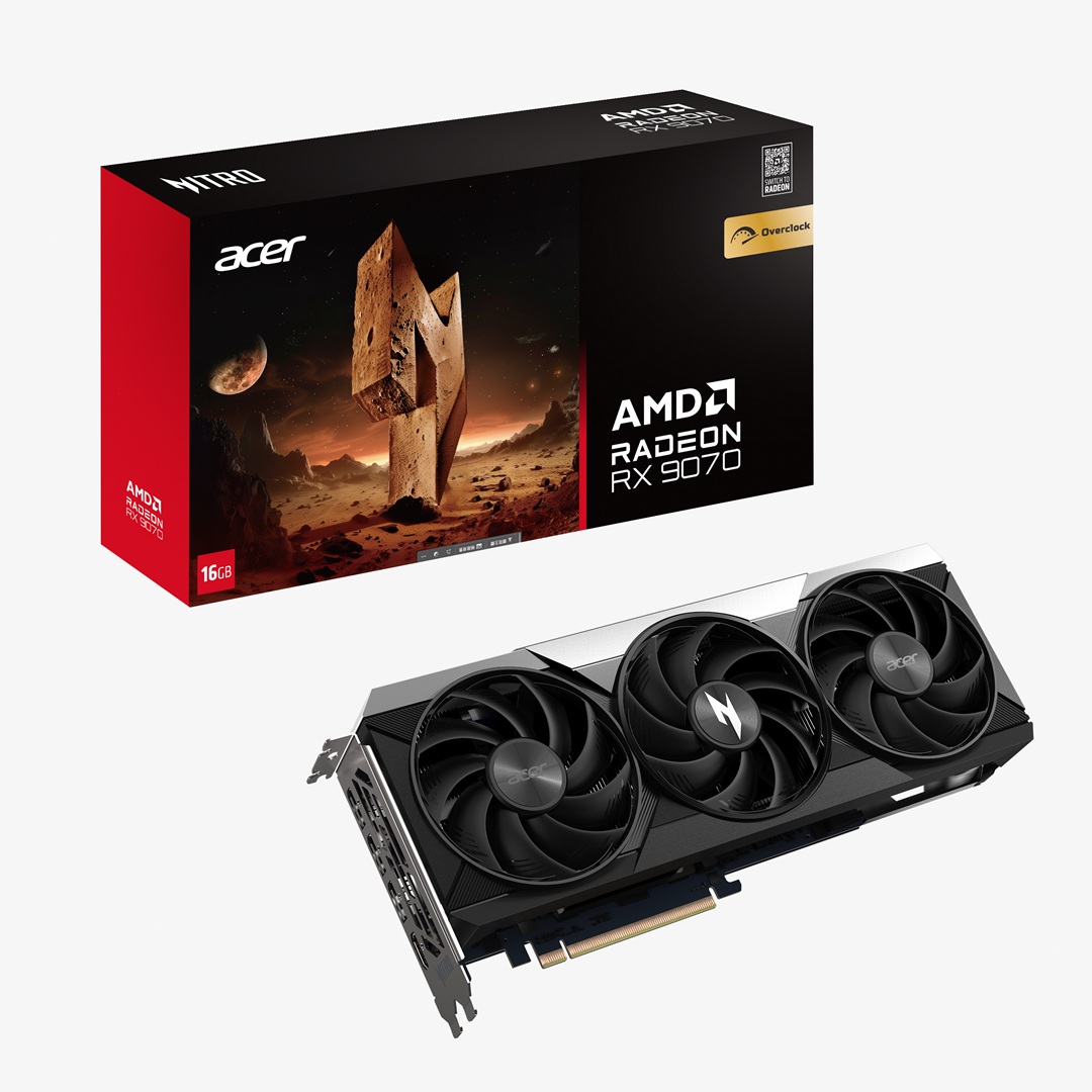 Acer Nitro Radeon™ RX 9070 OC 16GB