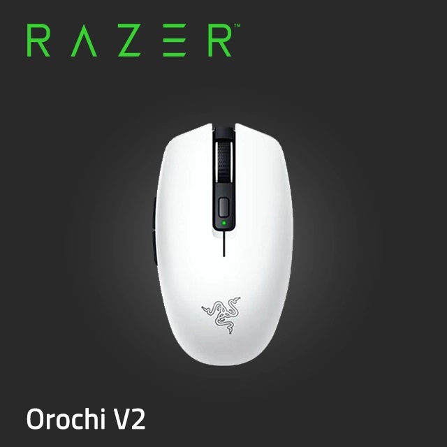 Razer Orochi V2 八岐大蛇超輕量無線雙模滑鼠(水銀白)