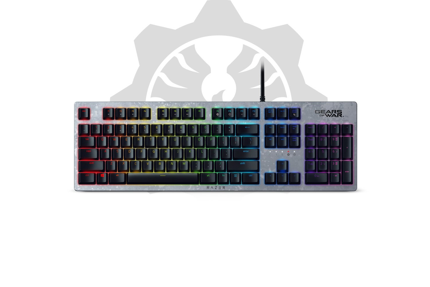 Razer Huntsman Gears 5 聯名款 獵魂光蛛電競鍵盤