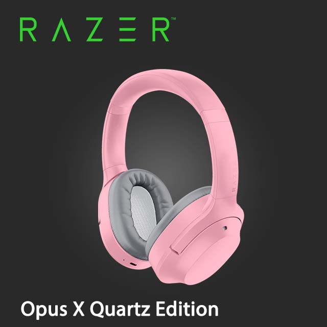 Razer Opus X 藍芽耳機(粉)