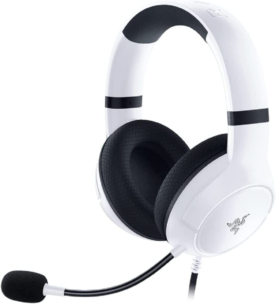 Razer Kaira X 噬魂鯊 黑白 電競耳機