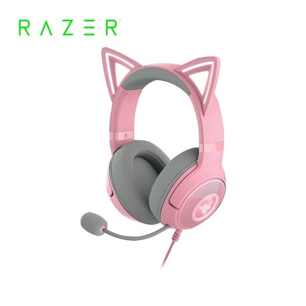 Razer Kraken Kitty V2 BT 無線藍牙RGB耳麥 粉晶