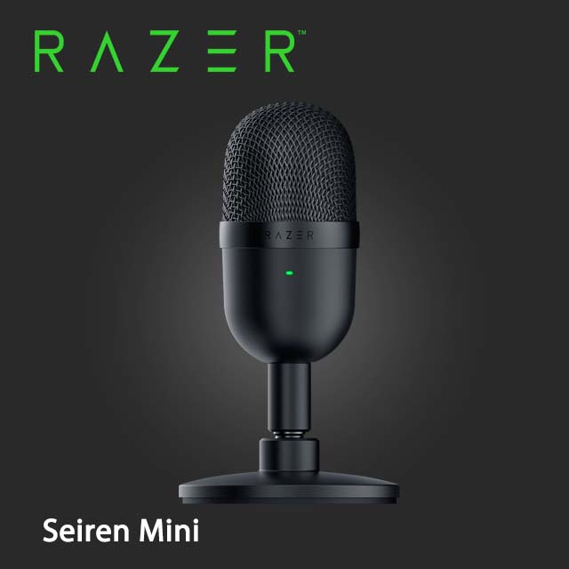 雷蛇Razer Seiren Mini 魔音海妖(黑色) USB麥克風
