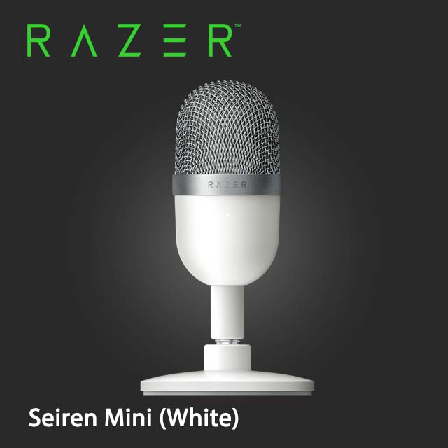 雷蛇Razer Seiren Mini 魔音海妖(白色)麥克風