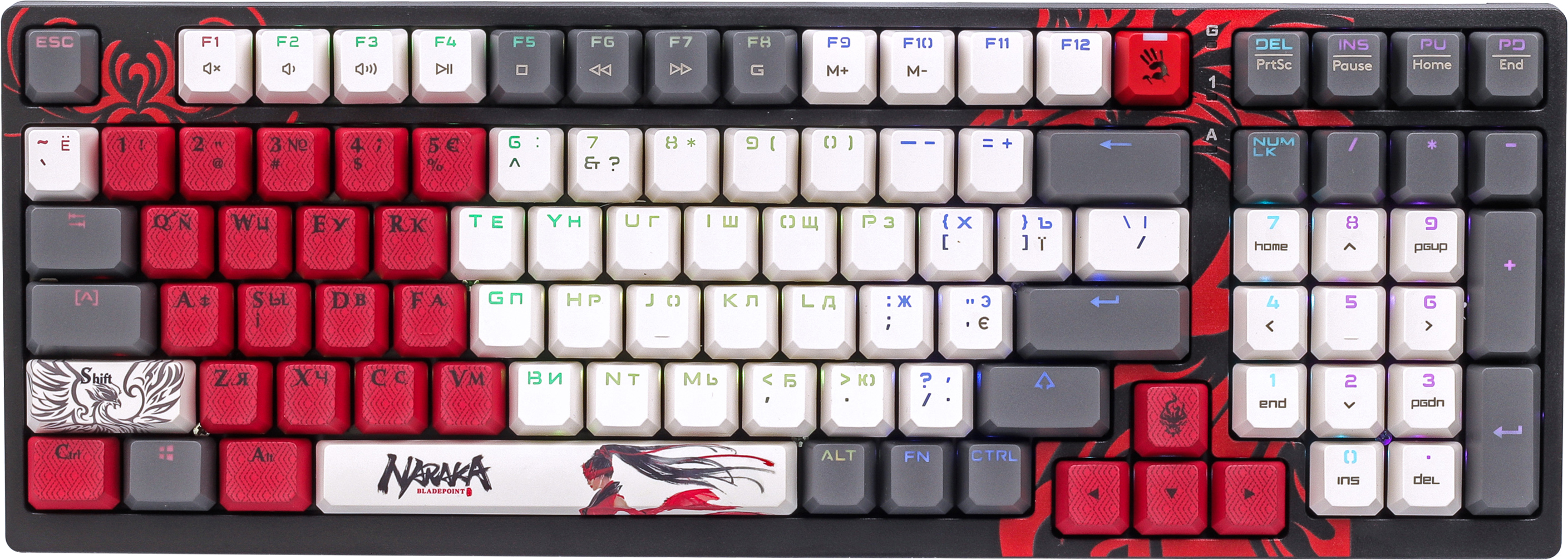 【永劫無間聯名】A4雙飛燕 Bloody S98 NARAKA