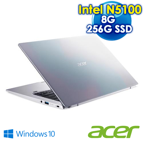 Acer SF114-34-C39X【彩虹銀】
