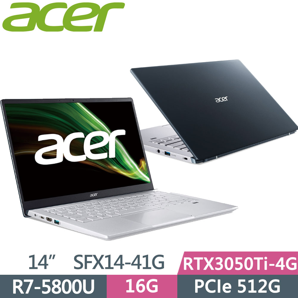 Acer SFX14-41G-R9KE〈藍〉