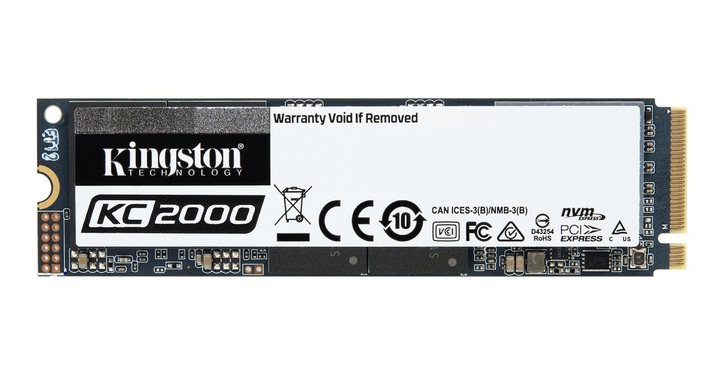 金士頓 KC2000 1TB M.2 PCIe