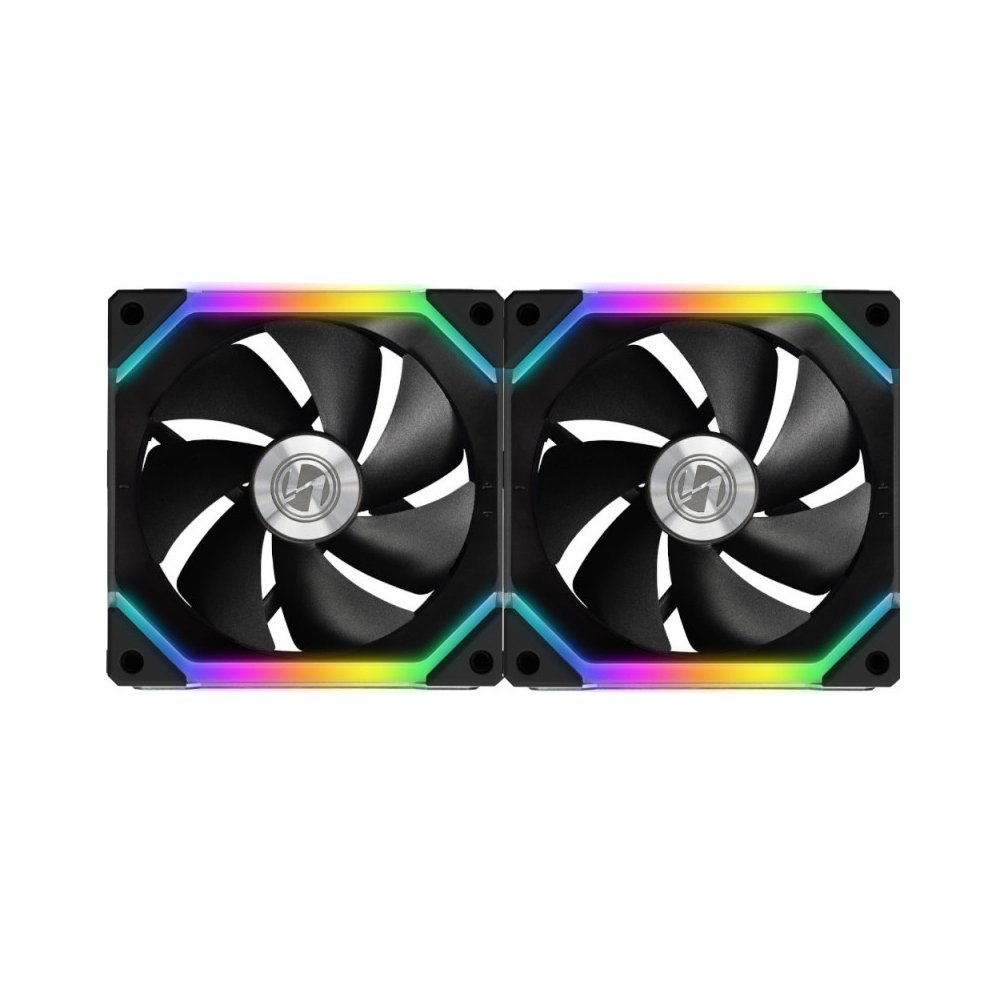 聯力 UNI FAN SL140 積木扇(黑) 14cm/兩顆裝