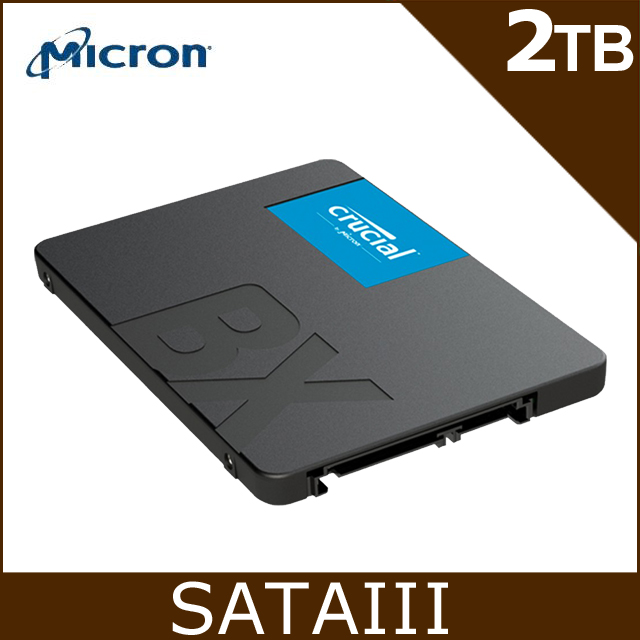 美光Micron Crucia BX500 2TB