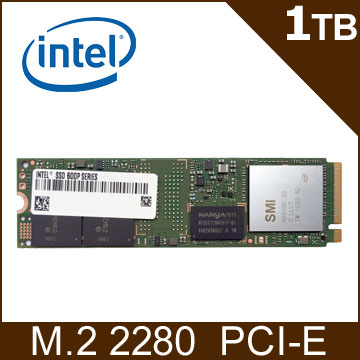 Intel 600P系列 1TB M.2 2280 PCI-E 固態硬碟(SSD