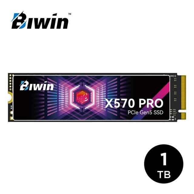 Biwin 佰維X570 PRO 1TB/Gen5/讀14000M/寫10500