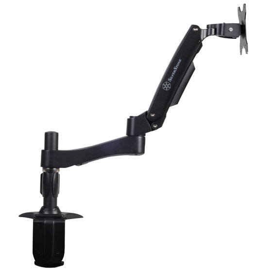 銀欣 SST-ARM11BC單螢幕桌上型懸掛架