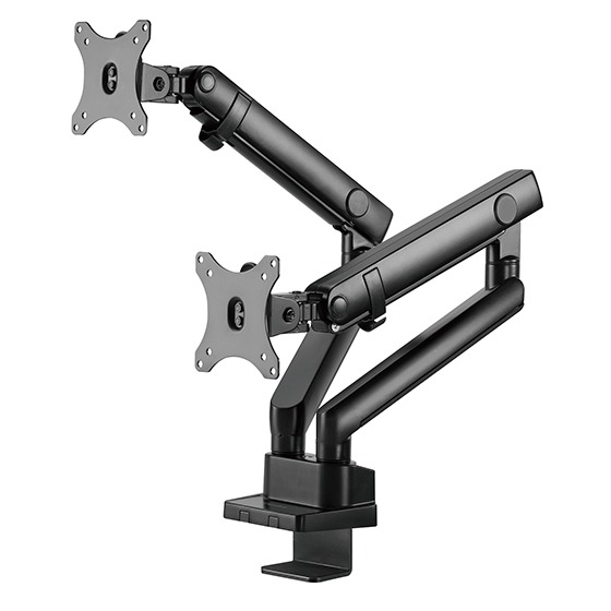 銀欣 SST-ARM25雙螢幕桌上型懸掛架
