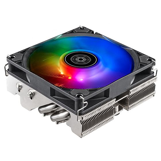 銀欣 Hydrogon H90 ARGB 散熱器 /下吹式四導管