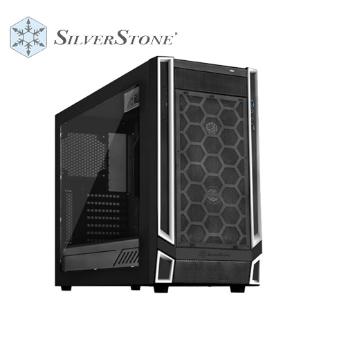 銀欣 RL05 黑白 顯卡長37.3/CPU高16.5/塑膠透側窗/ATX