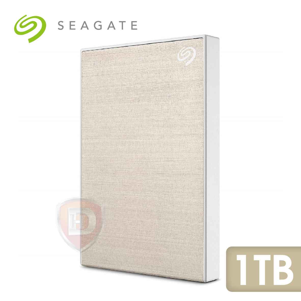Seagate Backup Plus Slim 1TB(香檳金)