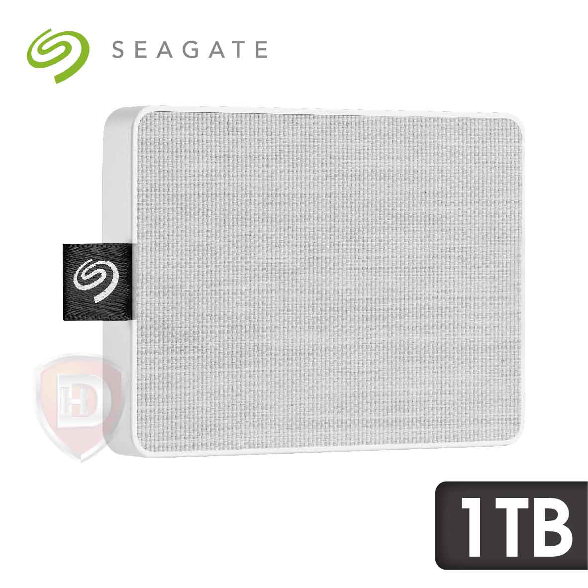 Seagate One Touch 1TB 外接SSD(晨霧白)
